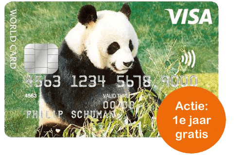 Visa World Card Panda
